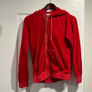 Juicy Couture Velour Track Sweater